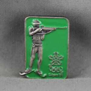 1988 Winter Olympic Games - Esso Canada - Collector Series Pin - Biathlon